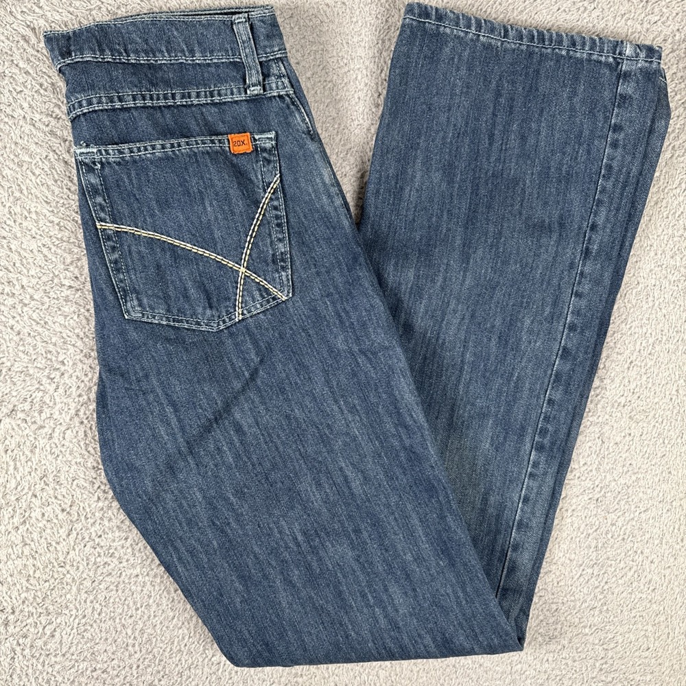 Wrangler 20X FR Bootcut Jeans Mens 30x34 Blue Flame Resistant Cat2